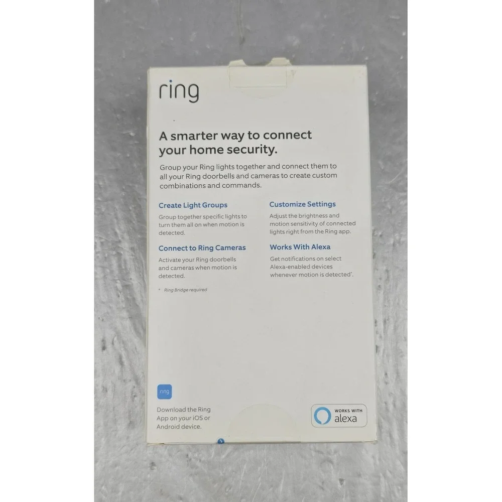 Ring Bridge Smart Lighting Control For Ring White Lights & Sensors NOB